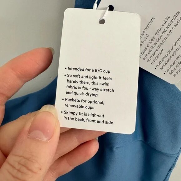 Lululemon Waterside Scoop One Piece Bathing Suit 8 - Picture 7 of 12